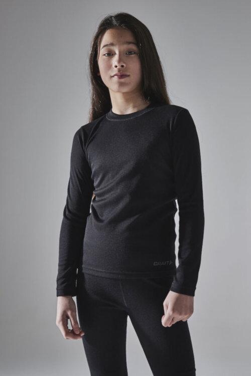 Комплект термобілизни CRAFT Core Warm Baselayer Set 1909712-999000 дитячий 146-152 см Black - фото 4