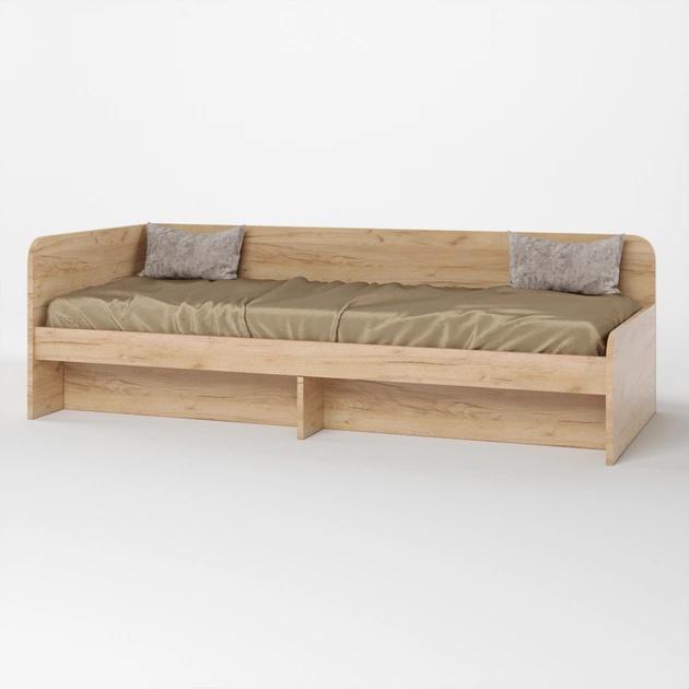 Кровать односпальная Еверест Соната-800 Крафт золотой