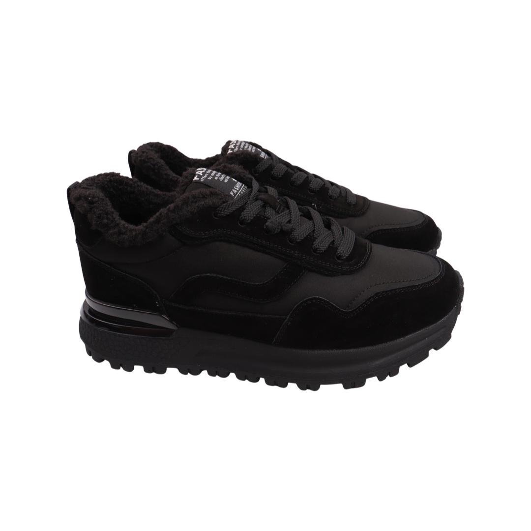 Кроссовки женские Li Fexpert текстиль Черный (1039-23ZK 40)