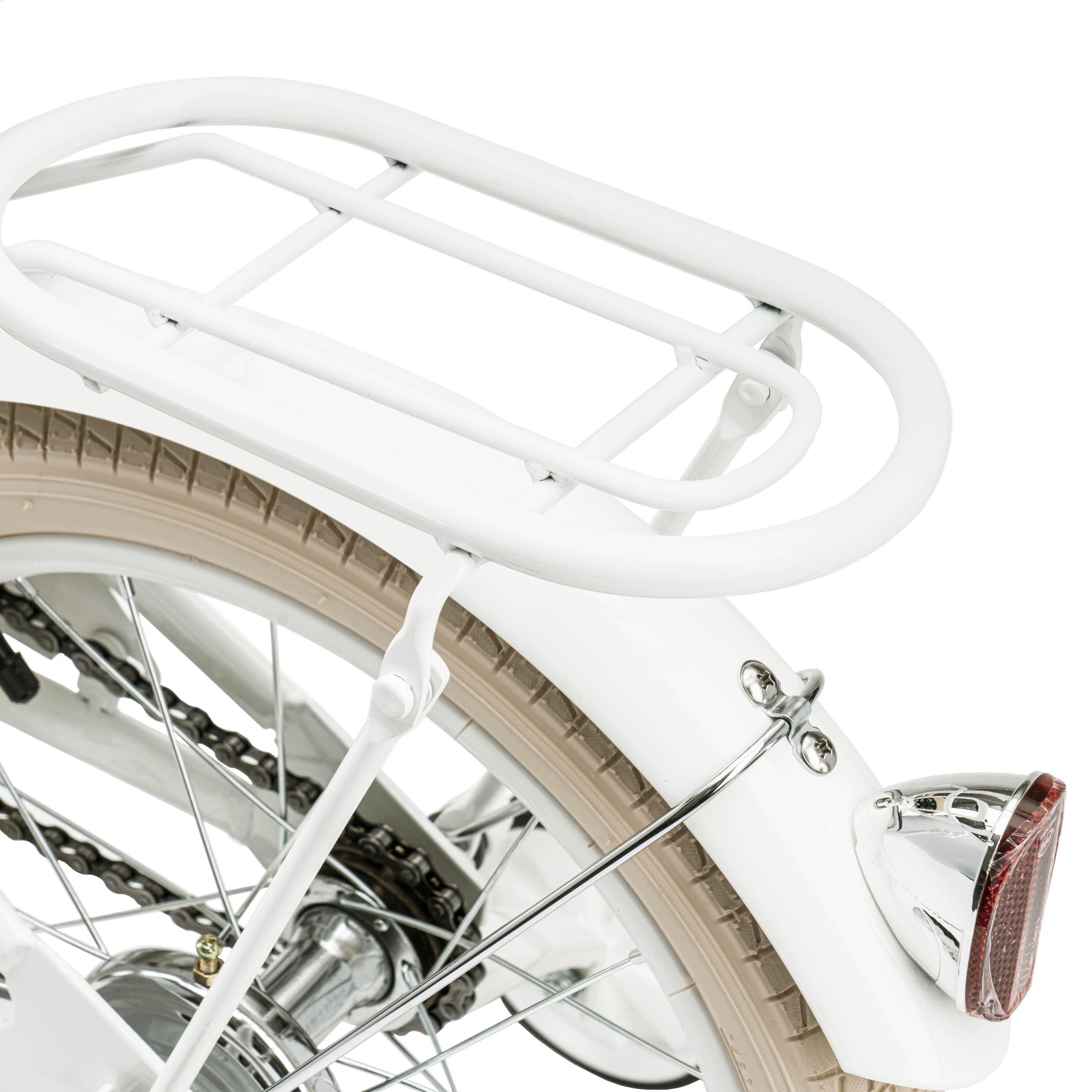 Детский велосипед Miqilong LS 16" с корзиной из натурального ротанга Белый (RBB-LS16-PEARL) - фото 9 Детский велосипед Miqilong LS 16" с корзиной из натурального ротанга Белый (RBB-LS16-PEARL) - фото 9