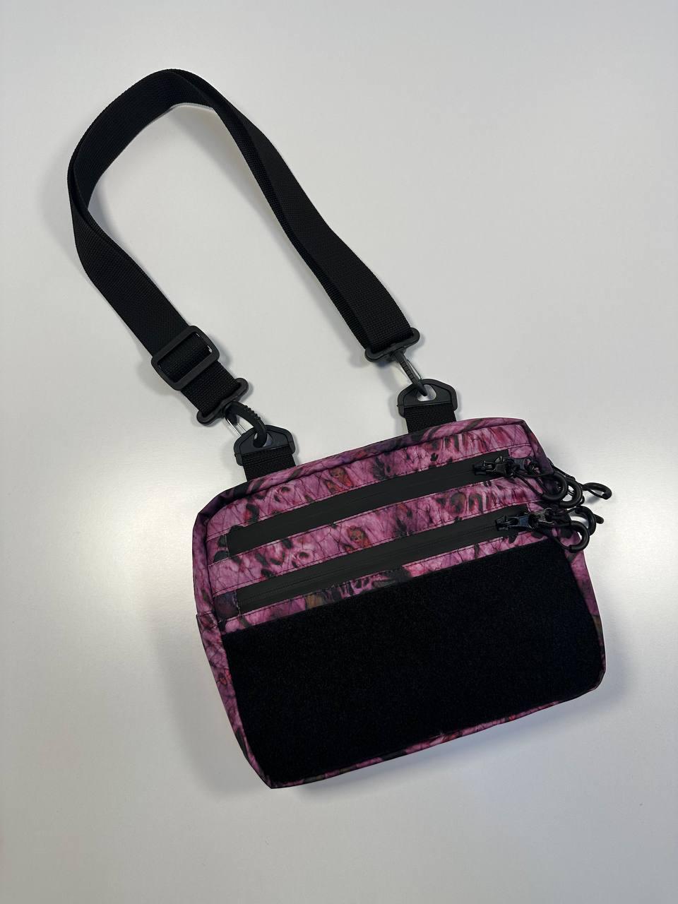 Сумка полукольцо 25х20х5,5 см Розовый