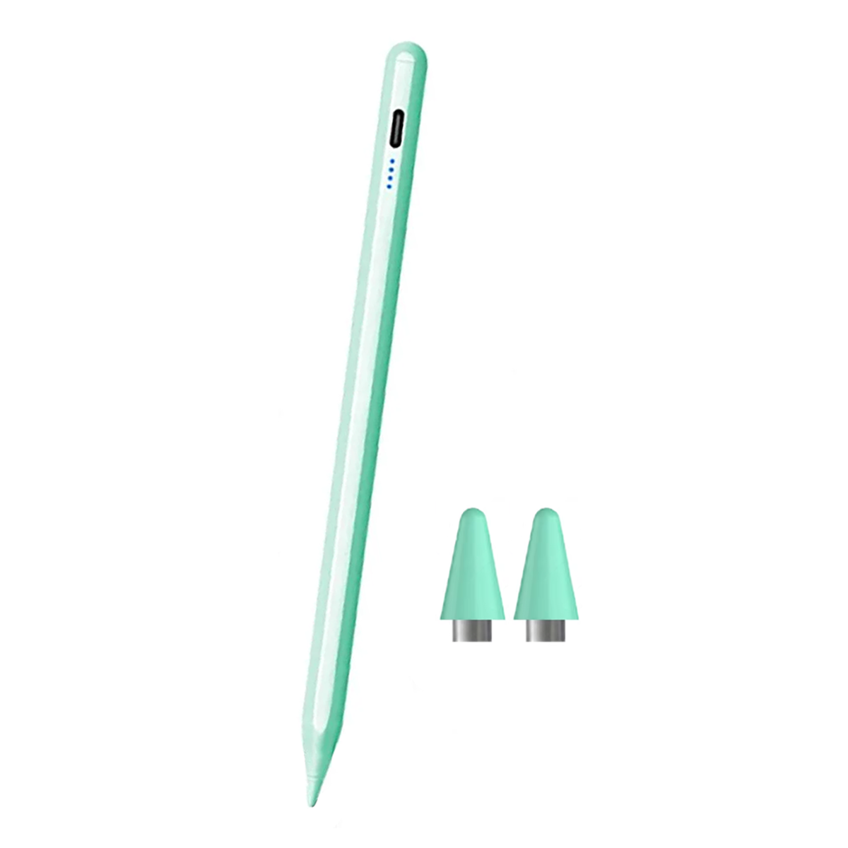 Стилус для планшета/мобильного телефона iOS/Android/Windows 2 наконечники Зеленый мятный (181010) Стилус для планшета/мобильного телефона iOS/Android/Windows 2 наконечники Зеленый мятный (181010)
