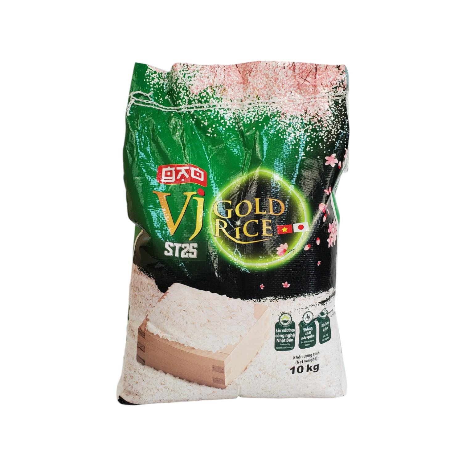 Рис жасминовый VJ Gold Rice 10 кг (AF103353)