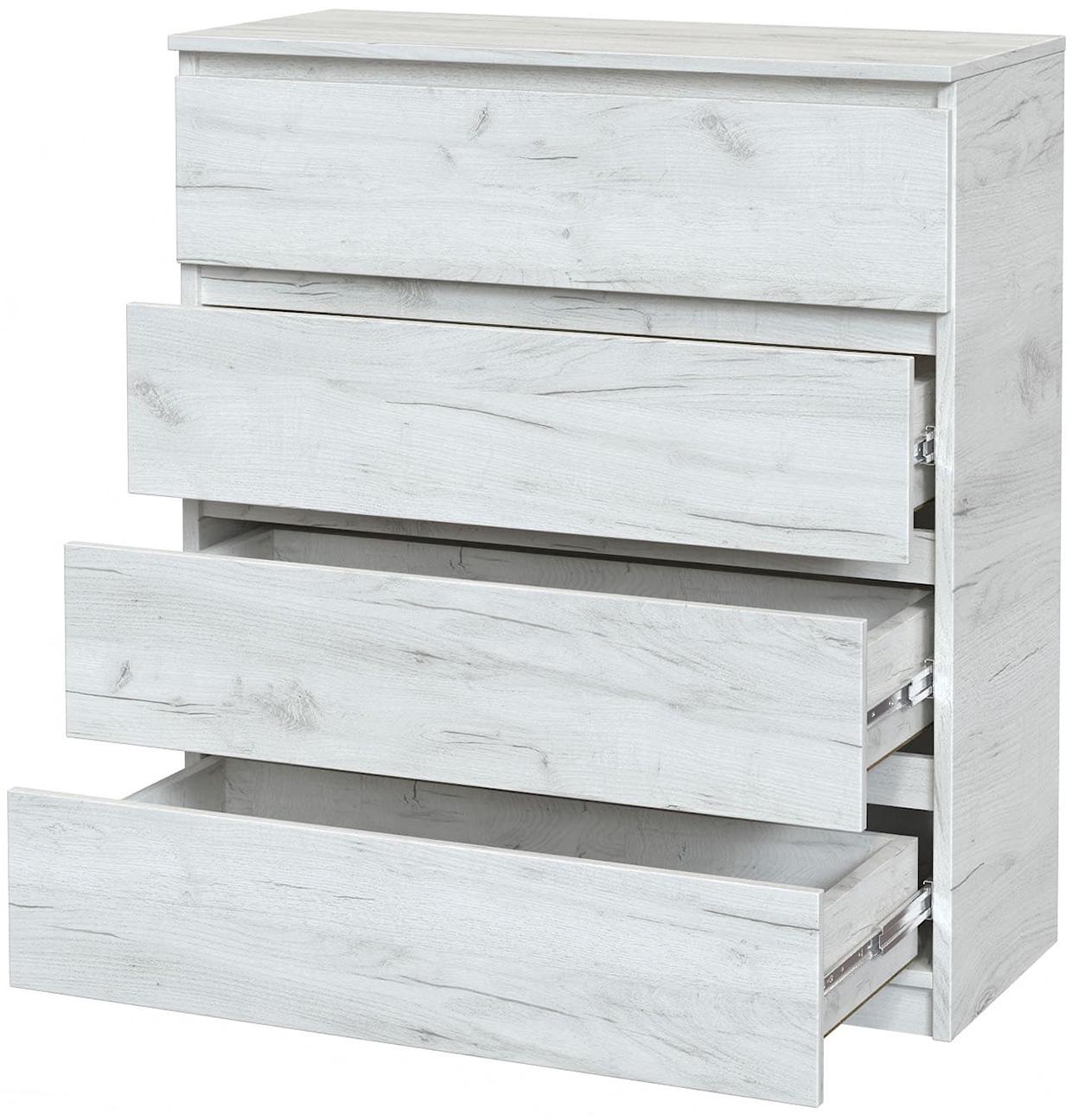 Комод для одежды Мастер Форм Брайт 900х376х950 мм Дуб крафт белый (20186) - фото 3 Комод для одежды Мастер Форм Брайт 900х376х950 мм Дуб крафт белый (20186) - фото 3