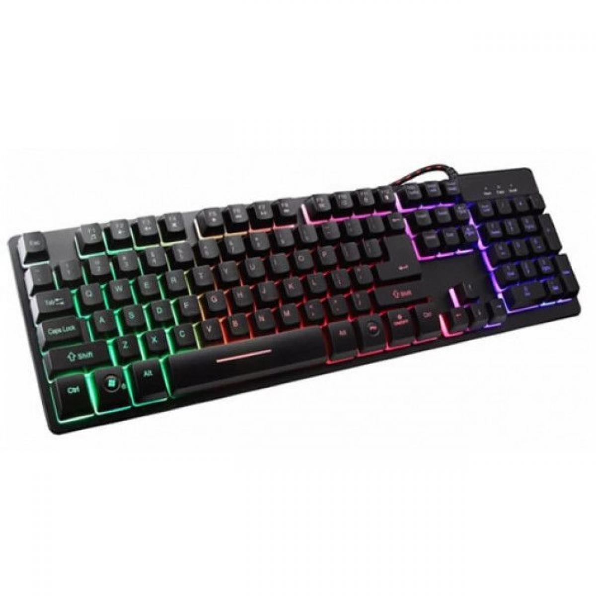 Клавиатура проводная UKC ZYG-800/3487 с подсветкой Black (116035)