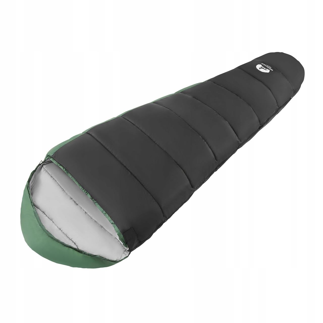 Спальний мішок кокон Mountain Goat Pro+ 0 ...+10°C R Black/Olive (P-5905973400978)