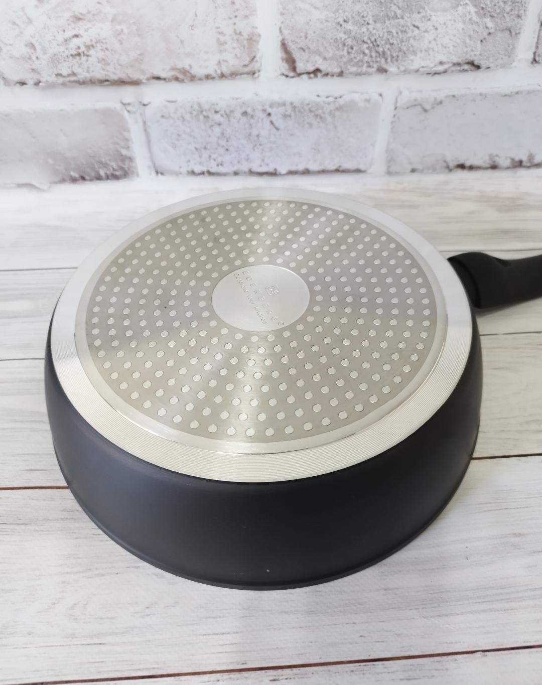 Сковорода глибока Edenberg EB3492 з кришкою 26 см (14481940) - фото 5 Сковорода глибока Edenberg EB3492 з кришкою 26 см (14481940) - фото 5