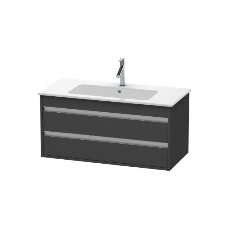 Тумба под умывальник подвесная DURAVIT KETHO 6648-49 100x48x45,5 см Серый (71127)