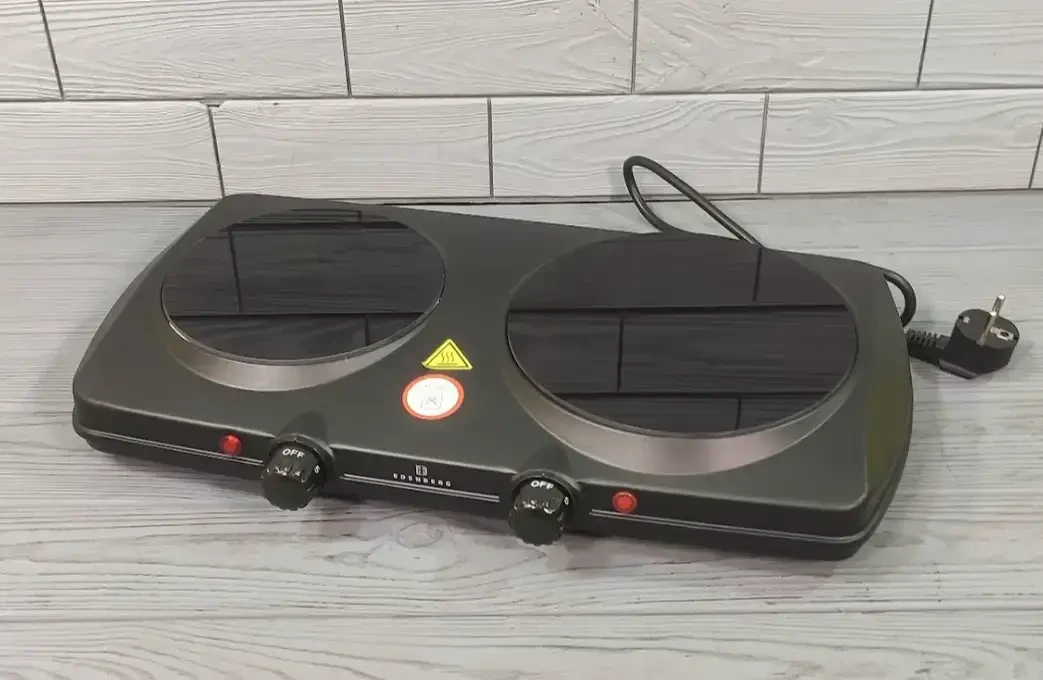 Плита настольная инфракрасная Edenberg 2500 Вт (EB-62271) Плита настольная инфракрасная Edenberg 2500 Вт (EB-62271)