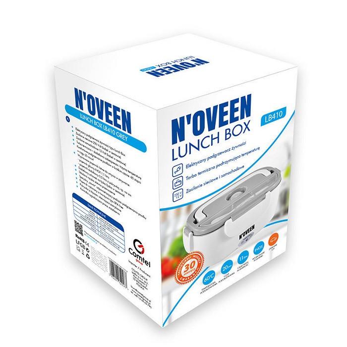 Ланч-бокс Noveen LB430 з підігрівом та термосумкою 220/12 В Сірий