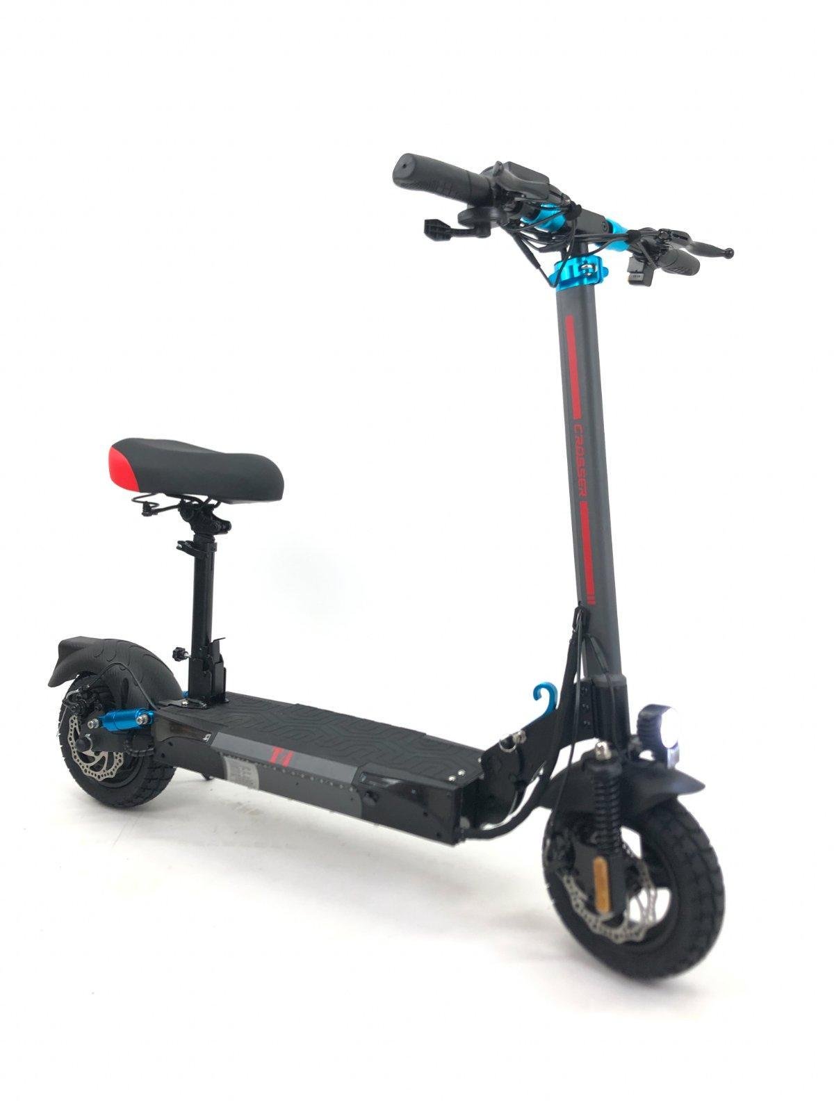 Електросамокат Crosser T4 Cruiser 1500W 48V 21Ah та сидіння
