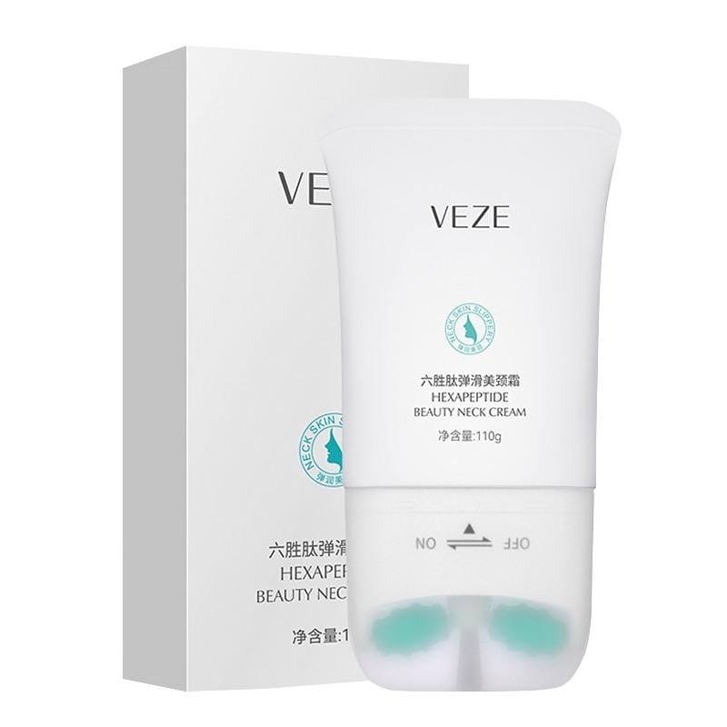 Крем для шеи Veze Hexapeptide Beauty Neck Cream с массажной роликовой насадкой 110 г (22391978) Крем для шеи Veze Hexapeptide Beauty Neck Cream с массажной роликовой насадкой 110 г (22391978)