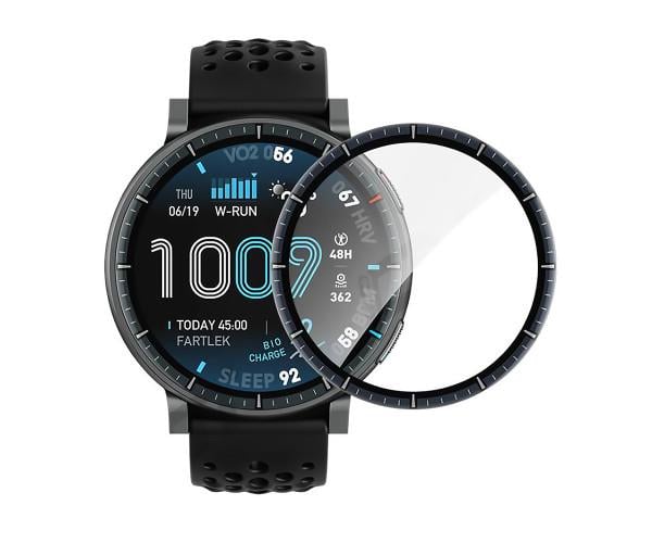 Защитное стекло SoftGlass Full Cover P ммA для смарт-часов Amazfit Active Max