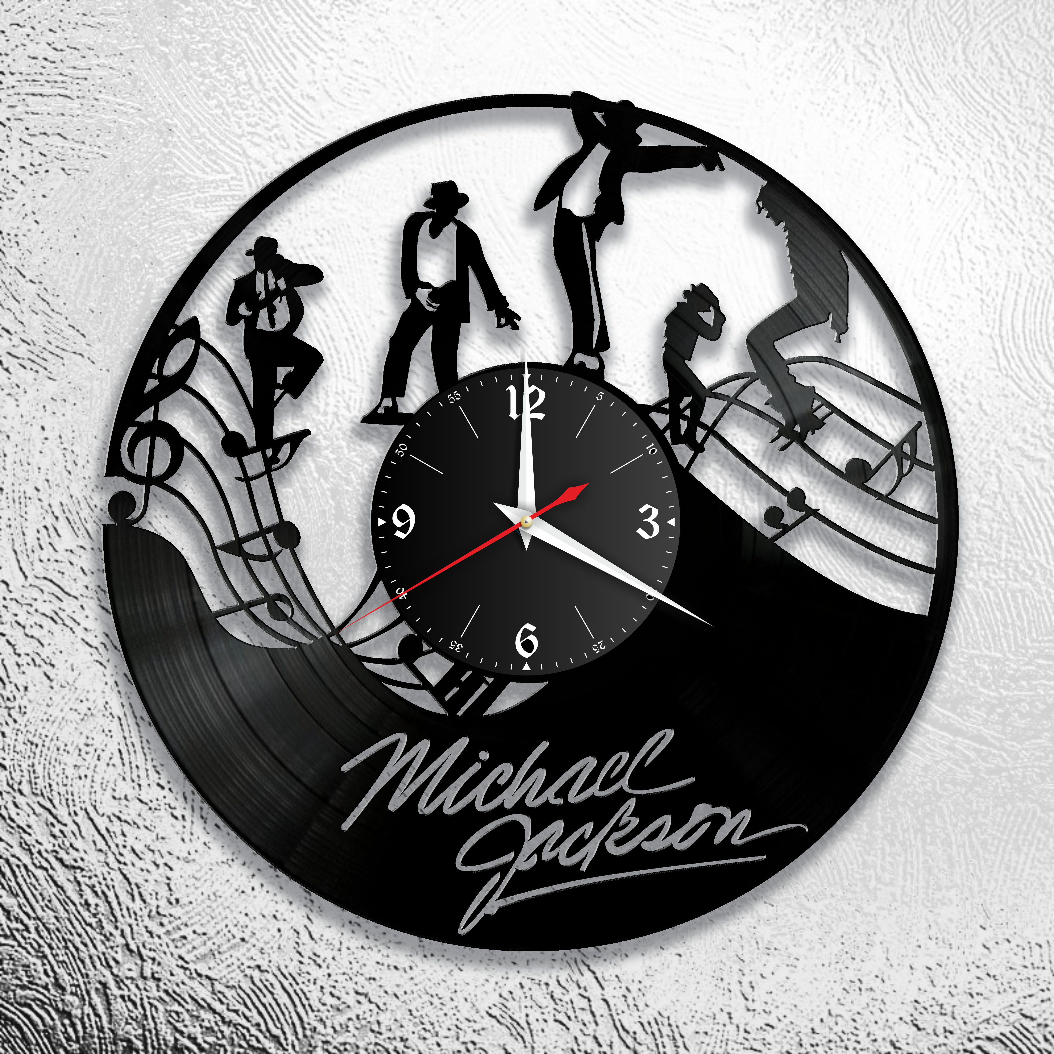 Часы настенные Michael Jackson 0749 из виниловой пластинки