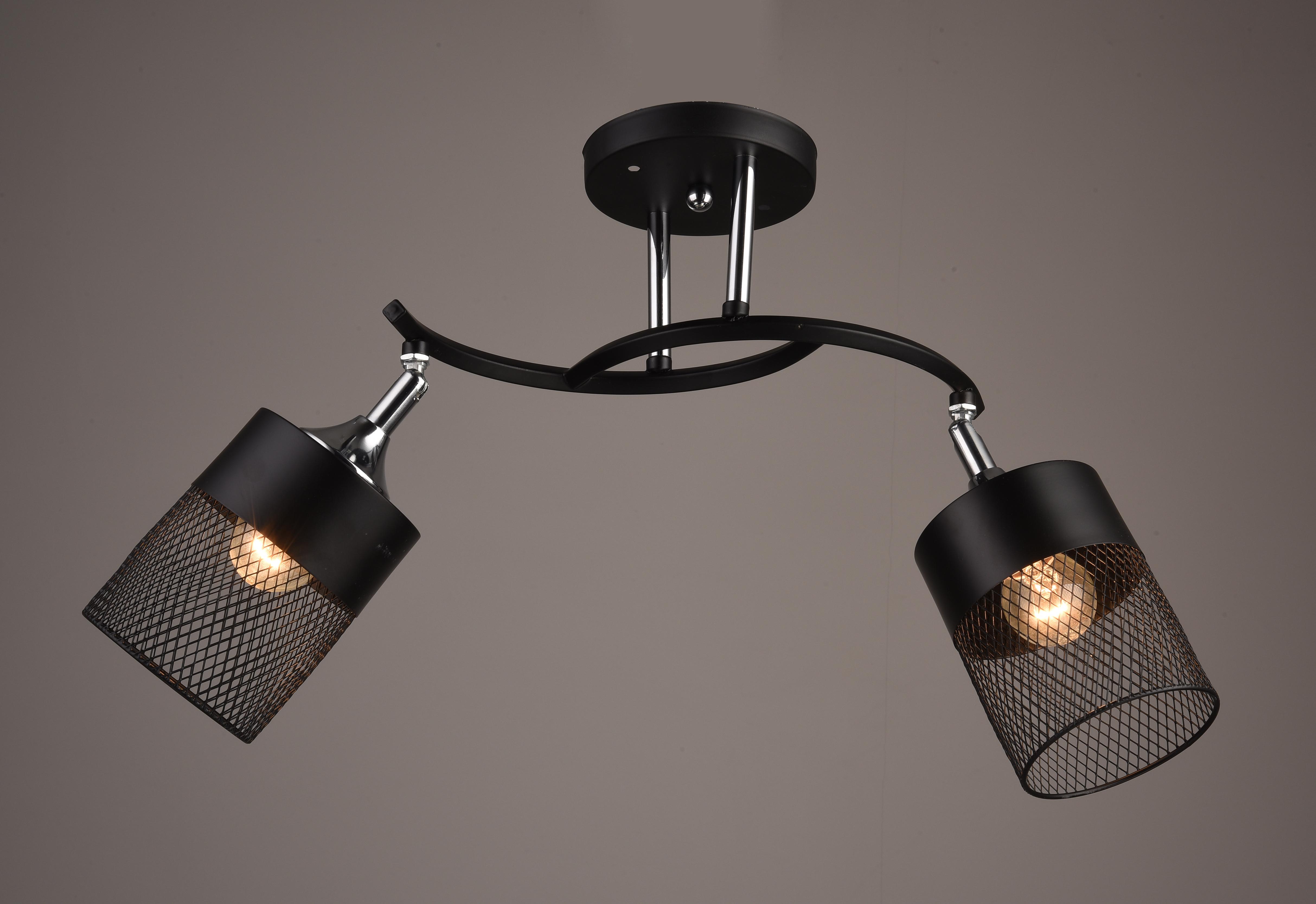 Люстра лофт Sirius B N3656/2 BK+CH