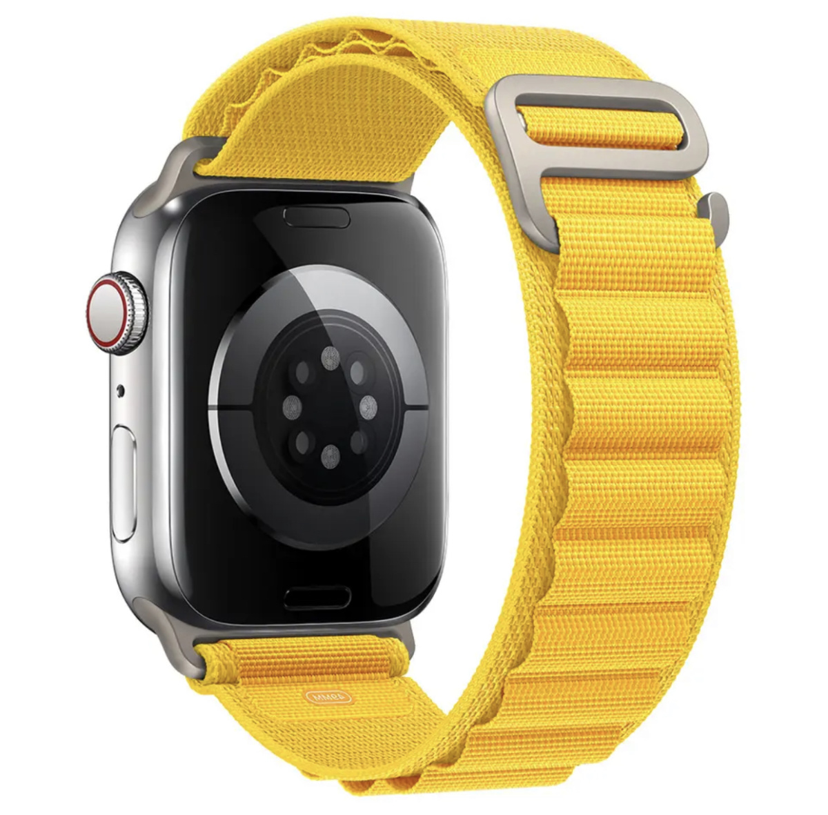 Ремешок тканевый Alpine Loop для Apple Watch 38/40/41 мм series SE/8/7/6/5/4/3/2/1 Yellow (212-00685) - фото 2