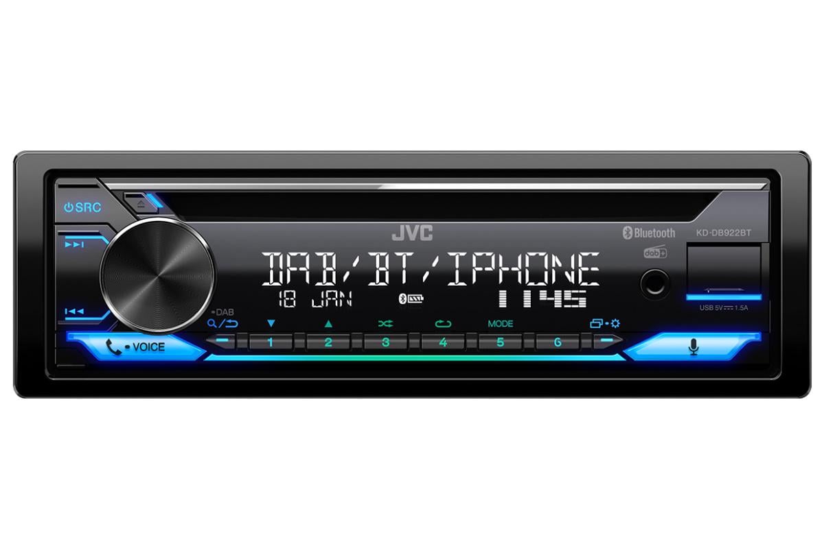 Автомагнитола JVC KD-DB922BT (23342)