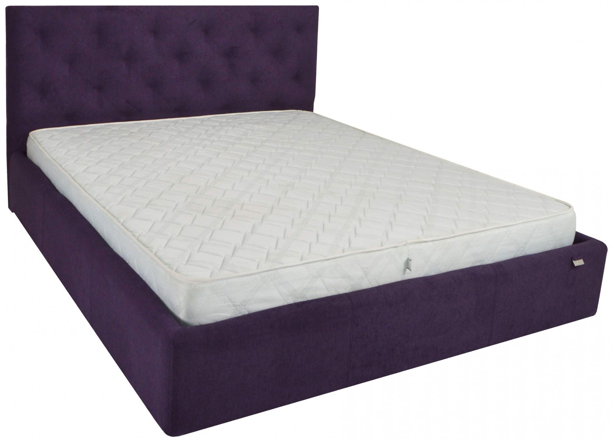 Кровать с подъемным механизмом двуспальная Bristol Comfort Missoni 022 160х200 см Сиреневый