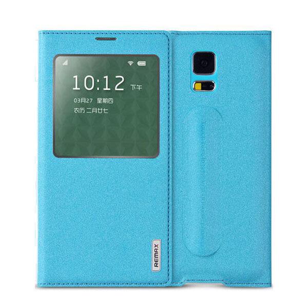 Чохол-книжка для телефона Remax Samsung Galaxy S5 Cicada Wing штучна шкіра Blue