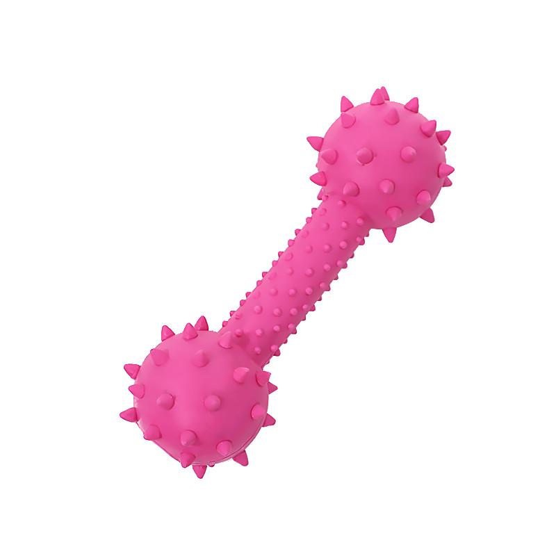 Игрушка кость резиновая для собак Taotaopets 063314 14 см Pink