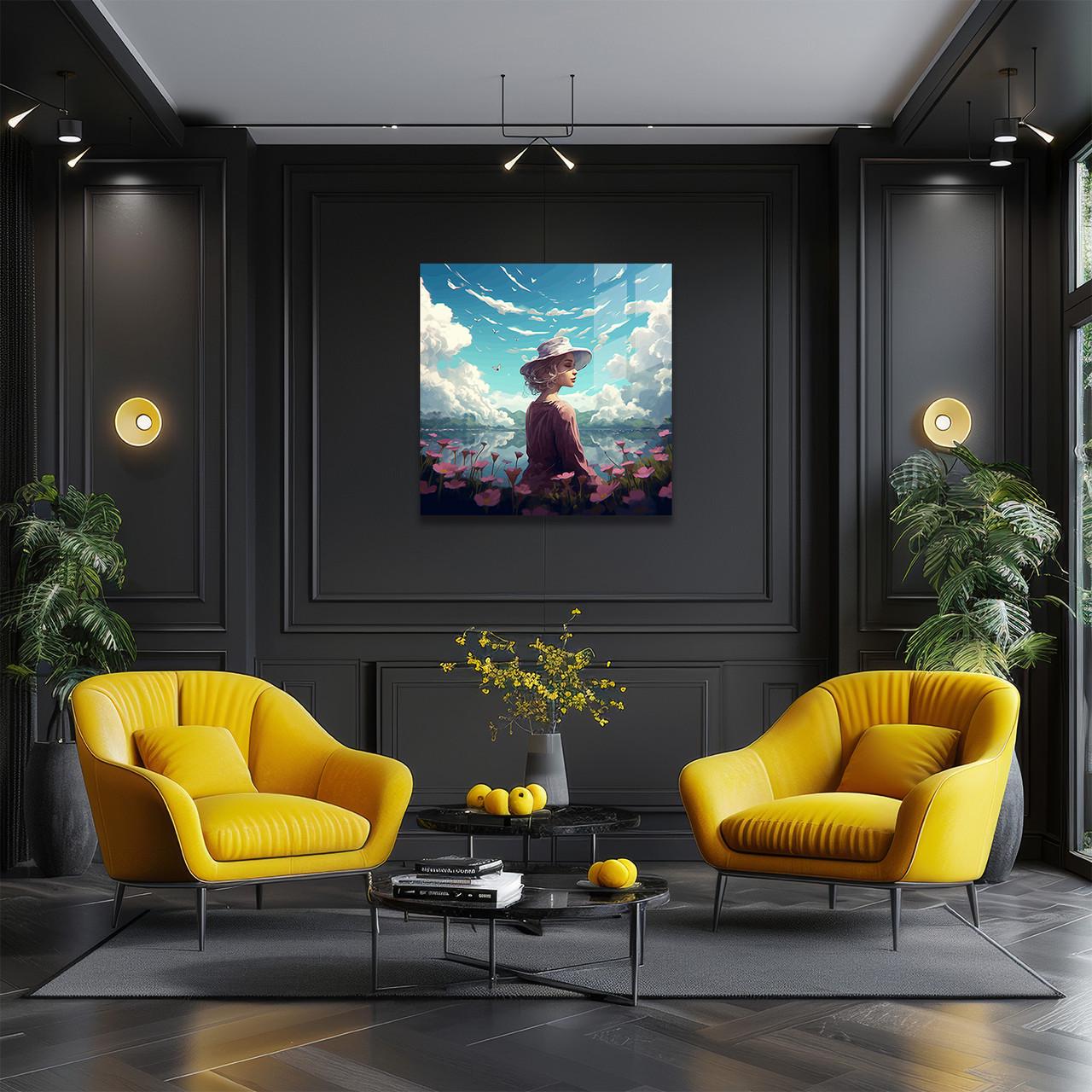 Картина на стекле NovellaPrint Гармония тишины 90х90 см (503.3) - фото 4 Картина на стекле NovellaPrint Гармония тишины 90х90 см (503.3) - фото 4