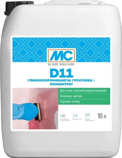 Глубокопроникающая грунтовка/концентрат MC-Bauchemie D 11 5 л