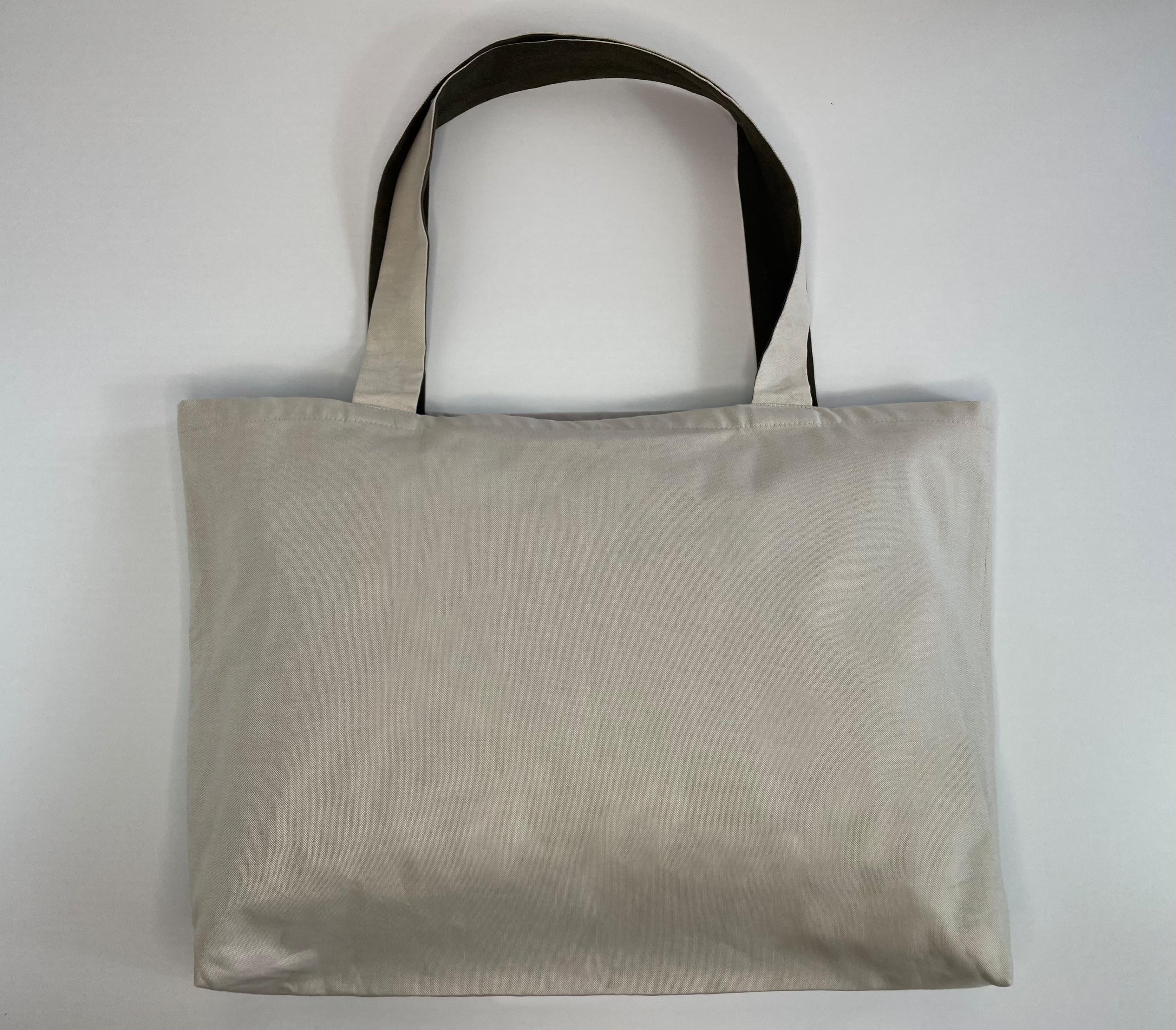 Велика сумка-шопер 59х45см з вишивкою "Бавовна" - фото 5 Велика сумка-шопер 59х45см з вишивкою "Бавовна" - фото 5