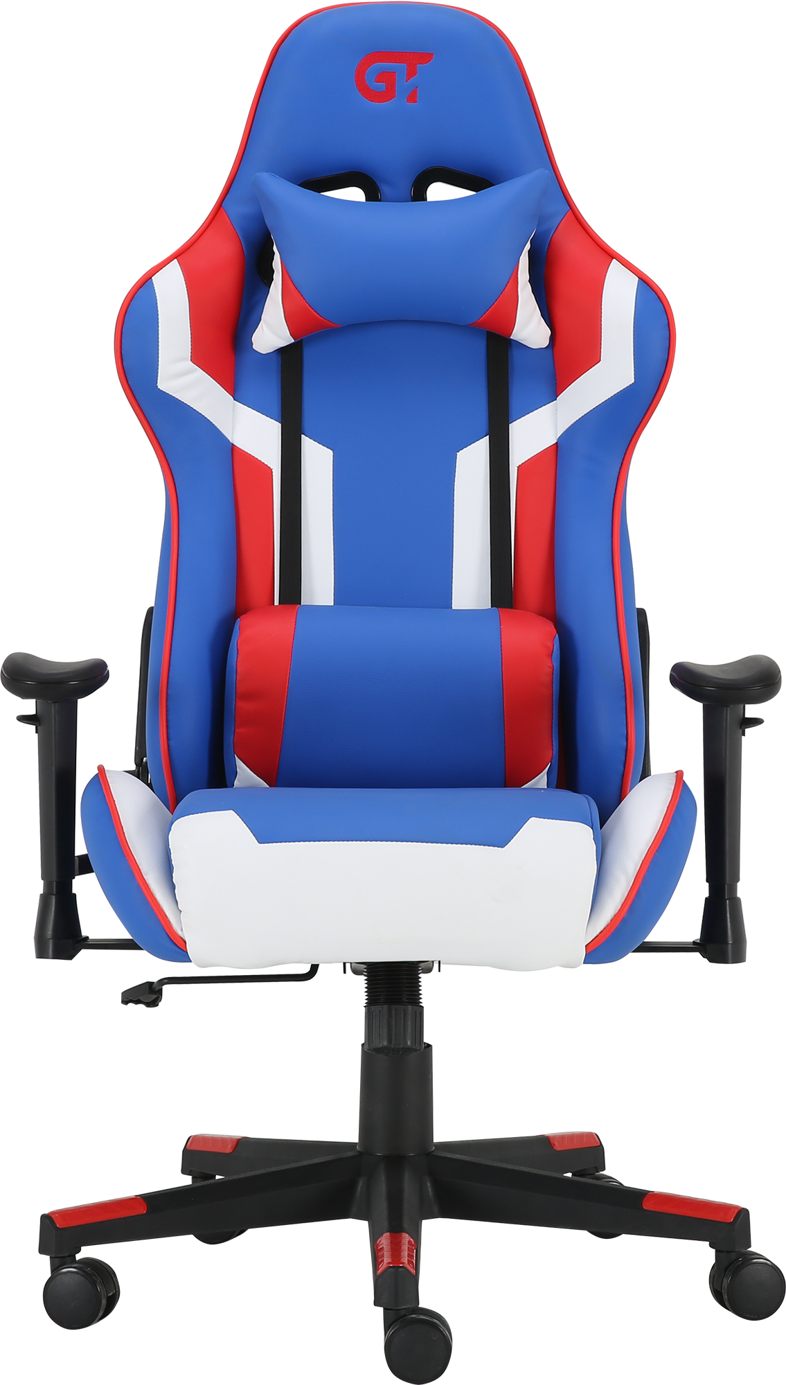 Кресло геймерское GT Racer X-2530 Blue/White/Red Кресло геймерское GT Racer X-2530 Blue/White/Red