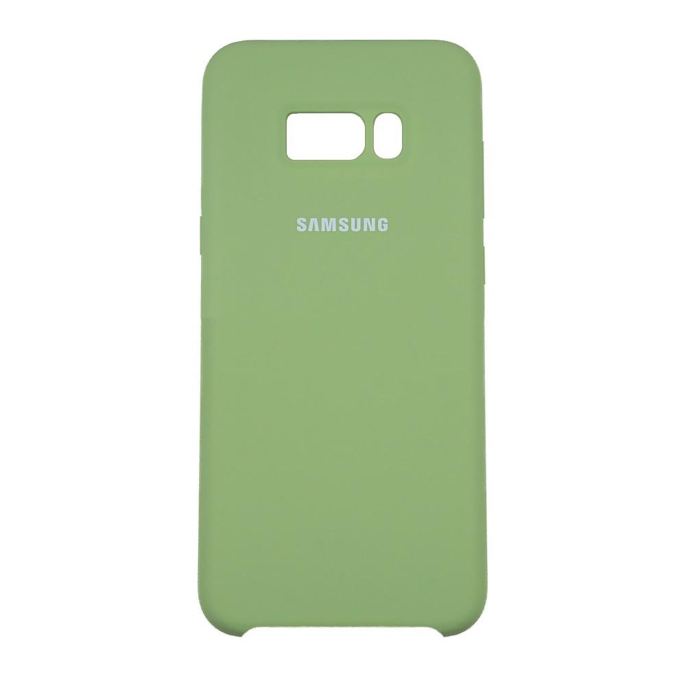 Чехол Silicone Case High Copy Samsung S8 Plus Зеленый чай