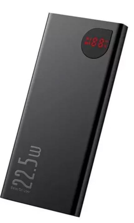 Повербанк BASEUS Adaman Quick Charge 10000 мАч 22,5 Вт Черный (19208854)