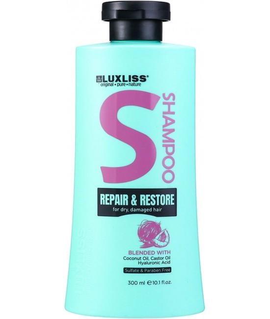 Шампунь для відновлення волосся Luxliss Repair&Restore 300 мл