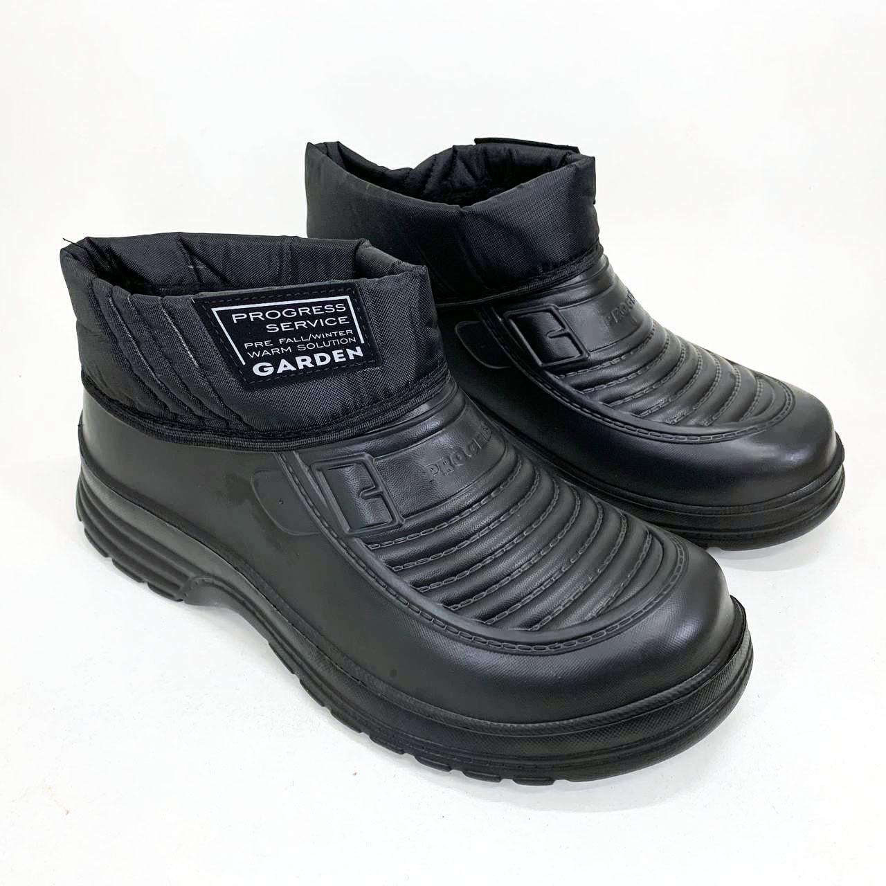 Калоші чоловічі утеплені р. 41 25 см Чорний (13353321)