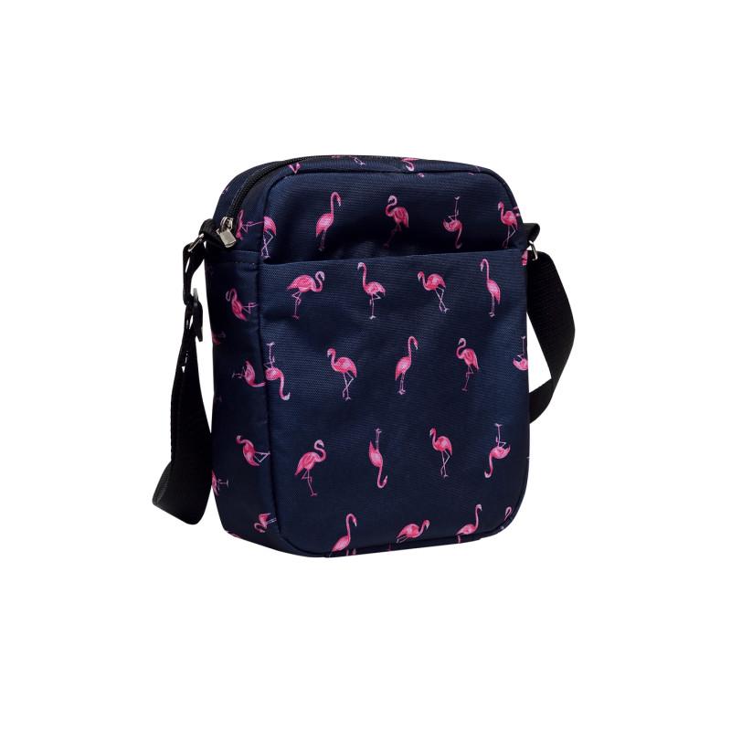Сумка-мессенджер через плечо Sambag Makros 23х19х7 см Фламинго