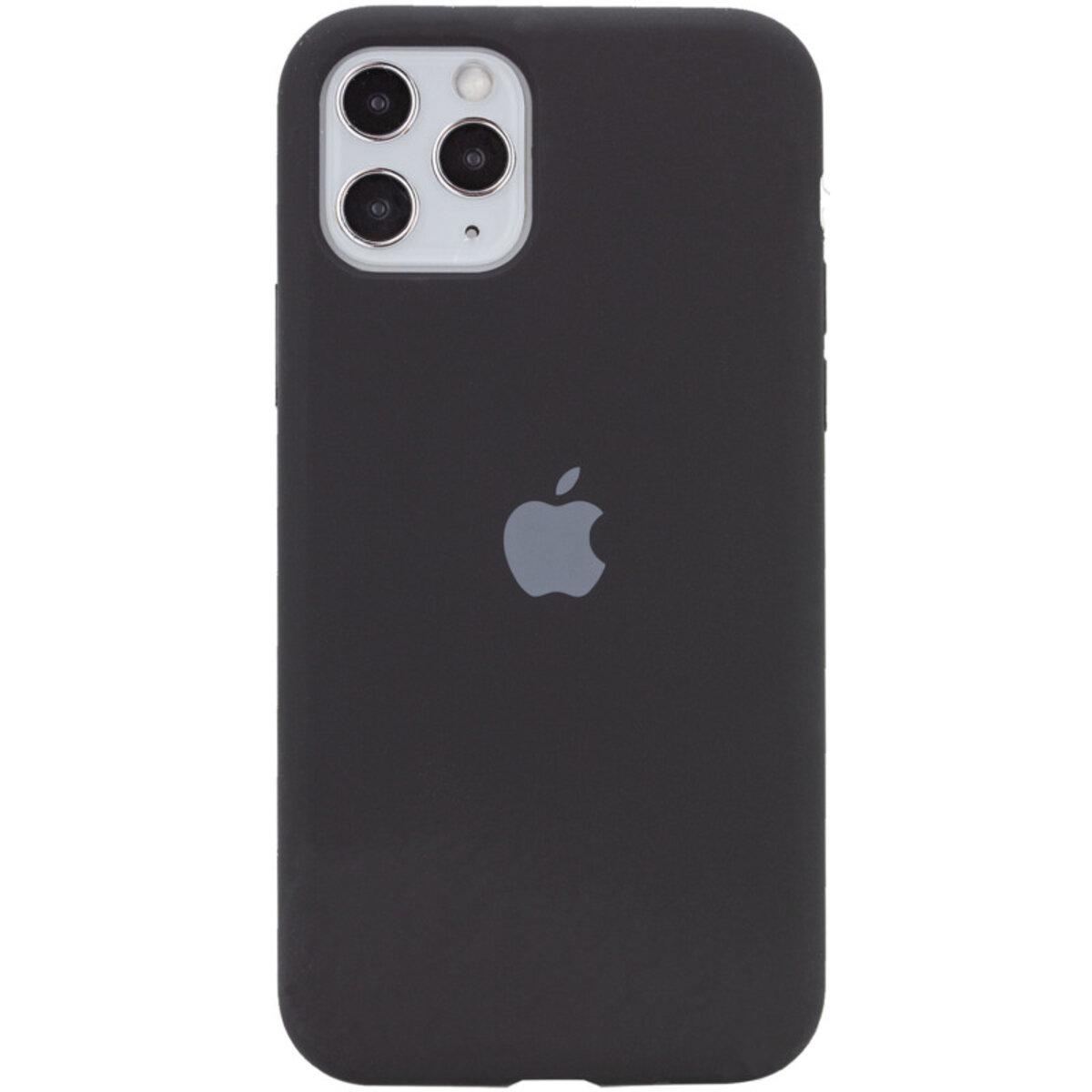 Противоударный чехол Silicone Full Case AA Open Cam для Apple iPhone 11 Pro Max Black