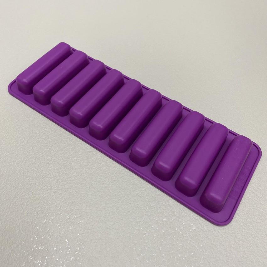Форма силиконовая для льда A-PLUS ST-10/10-144 25,2x9x2 см Фиолетовый (2099769440) - фото 2 Форма силиконовая для льда A-PLUS ST-10/10-144 25,2x9x2 см Фиолетовый (2099769440) - фото 2