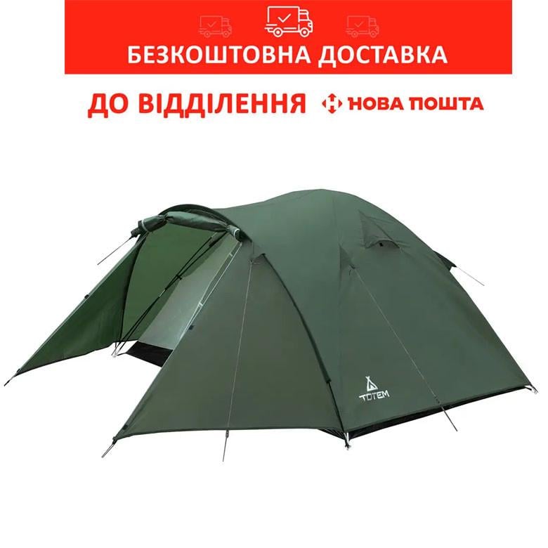 Намет Totem Chinook 4 UTTT-017 Зелений - фото 2 Намет Totem Chinook 4 UTTT-017 Зелений - фото 2