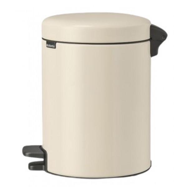 Бак для мусора Brabantia Pedal Bin NewIcon 5 л Бежевый (149900) - фото 2 Бак для мусора Brabantia Pedal Bin NewIcon 5 л Бежевый (149900) - фото 2