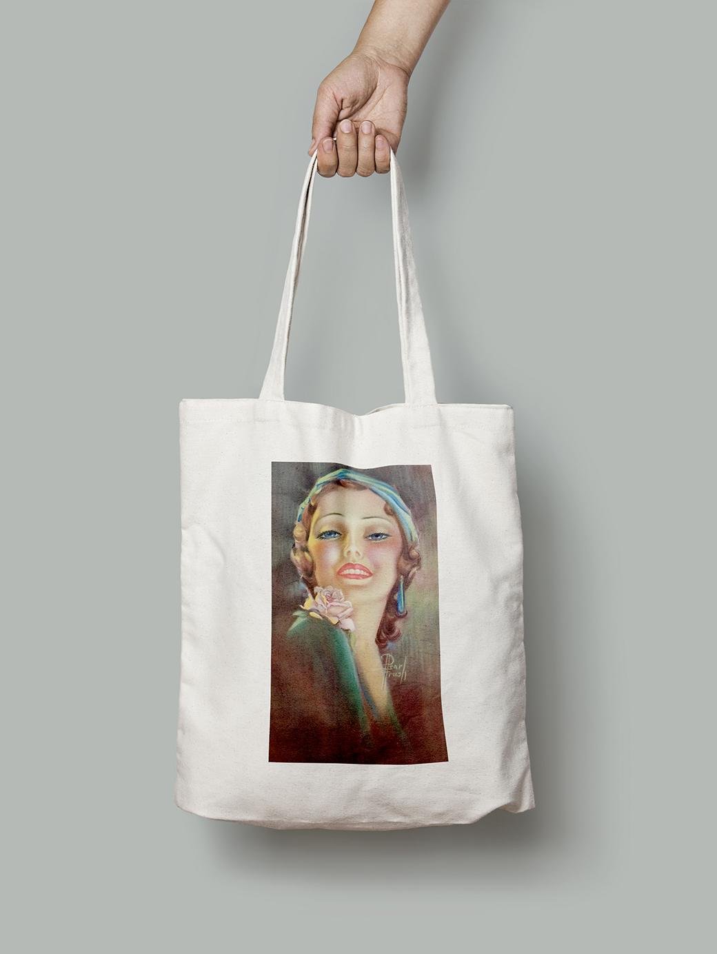 Еко-сумка Перлова пушинка. Робота Перл Фраш шопер (pin_up010059_Bag)