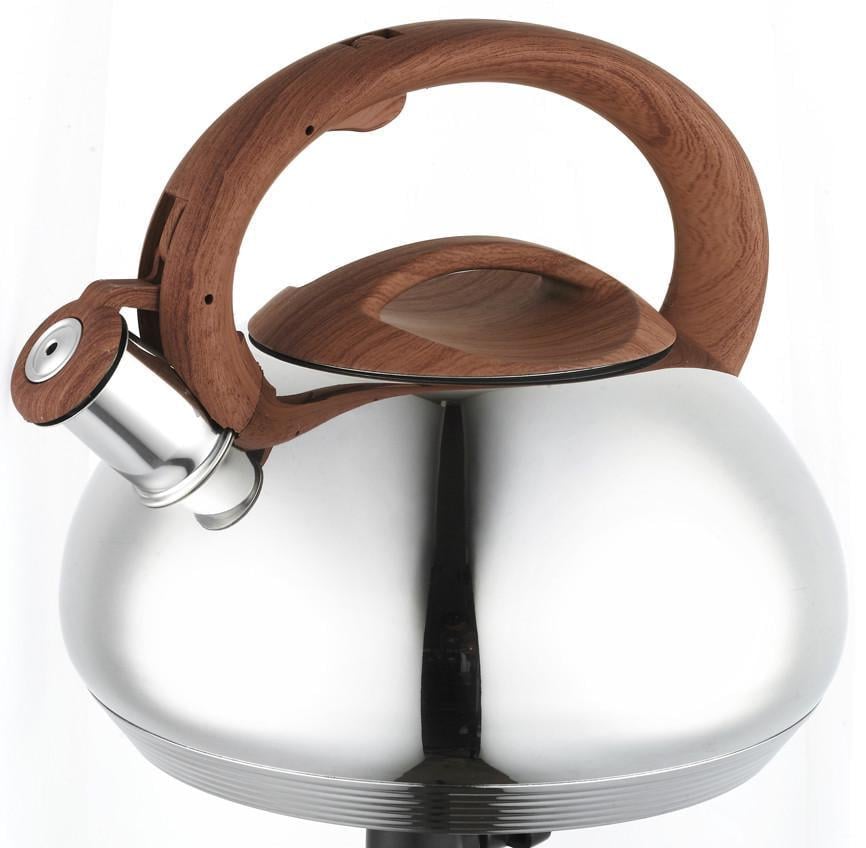 Чайник из нержавеющей стали со свистком 3 л (BN-702)