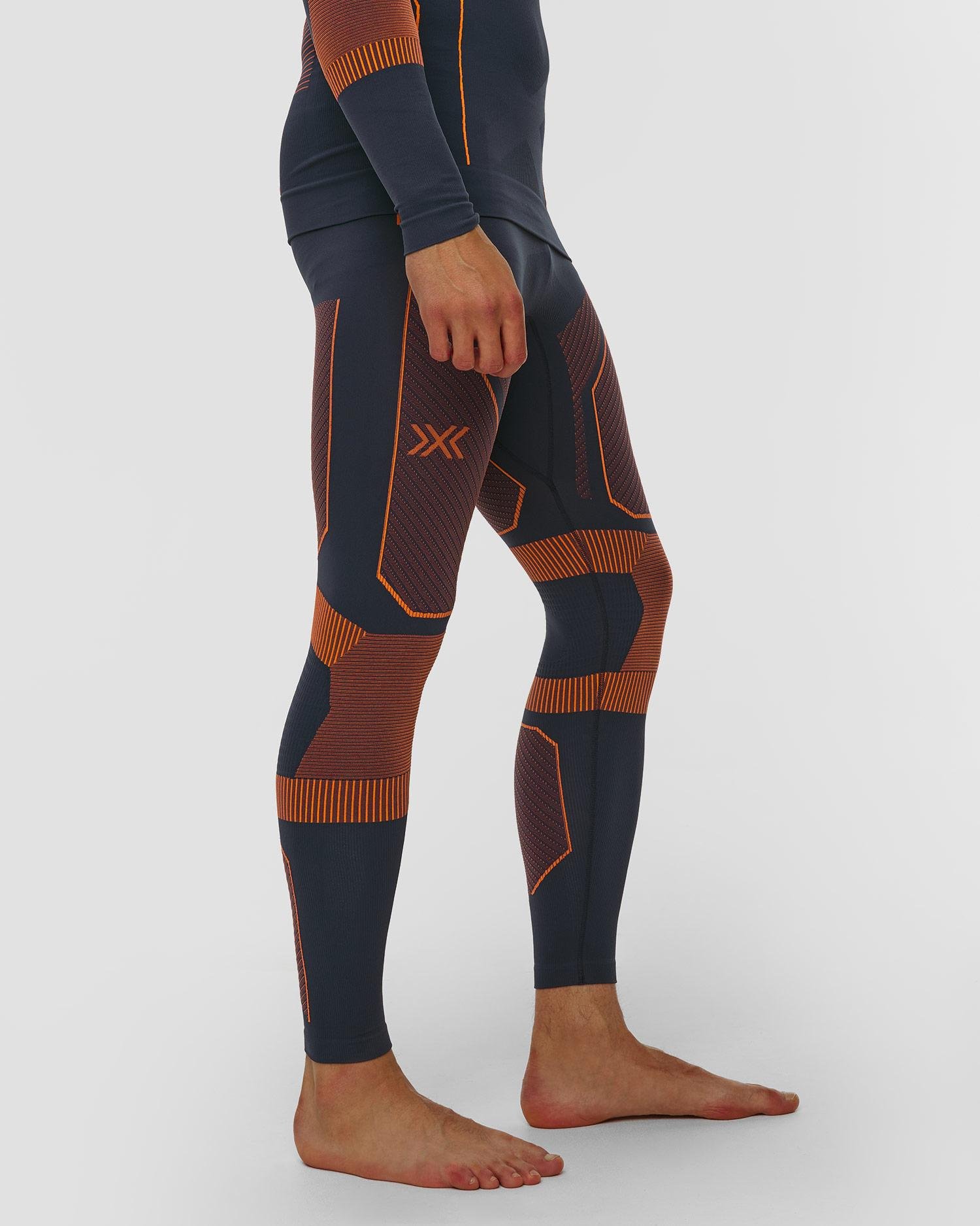 Комплект термобелья мужской X-Bionic Energy Accumulator Light Set EA-WTH2W24M+EA-SP05W25M-A096 L Marine/Orange - фото 8