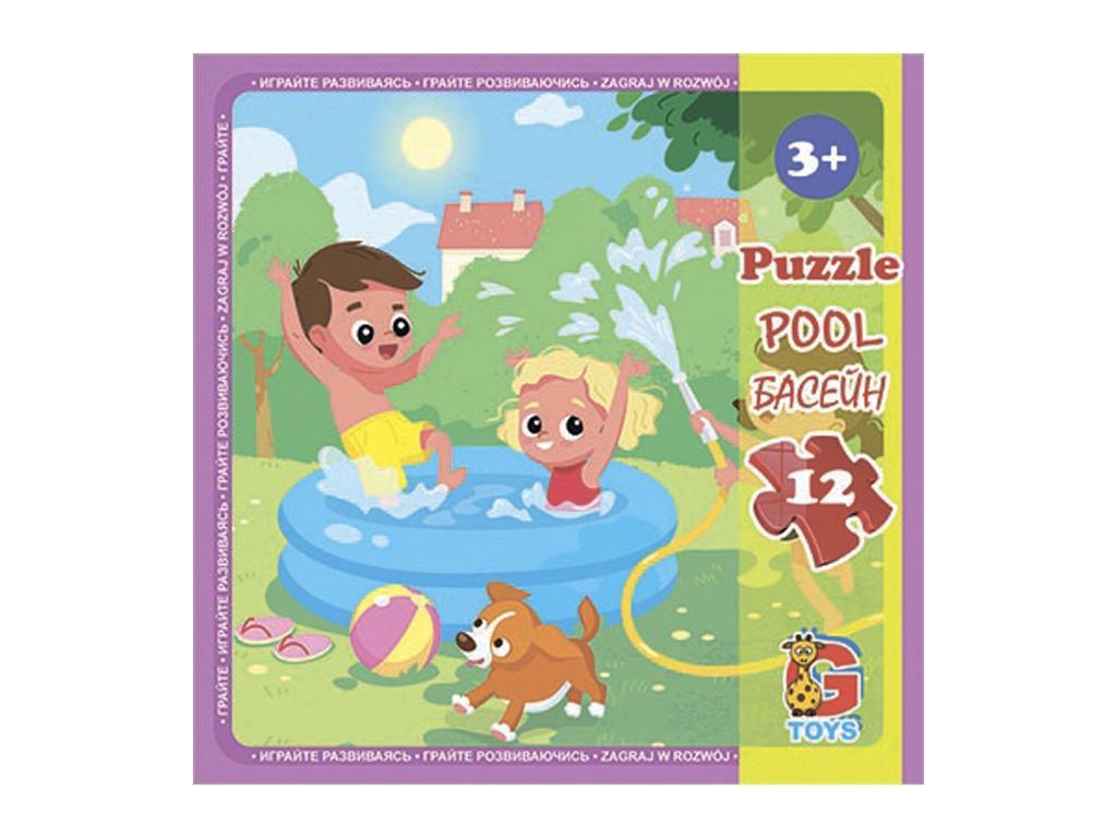 Пазли G-Toys LX02 із серії Дитячий майданчик 12 ел. (MTT-172295)