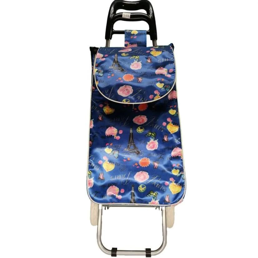 Сумка на колесах Stenson MH-1901 34x27x94 см до 25 кг в Темно-синий (613254)