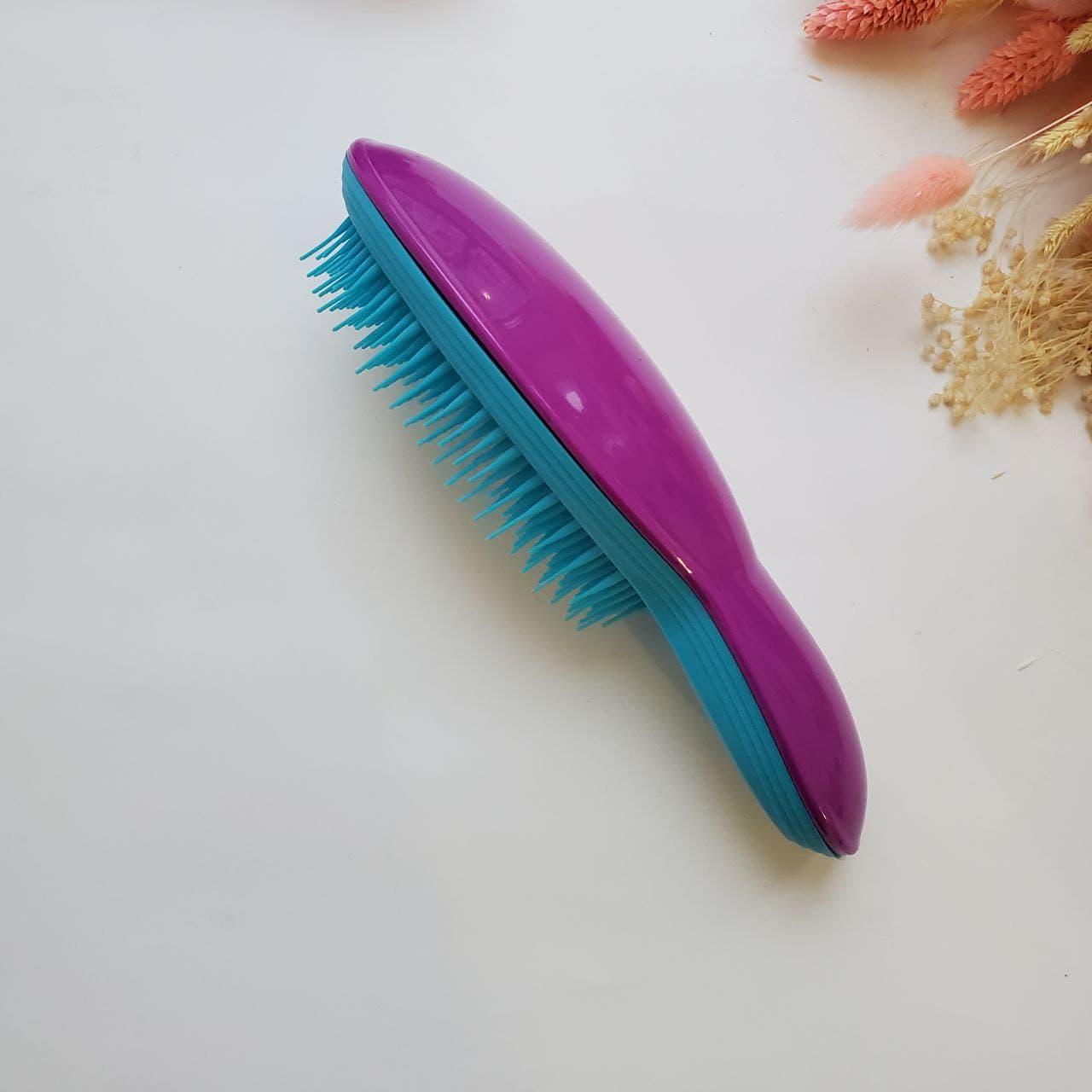 Гребінець для волосся Salon The Ultimate Hair Brush Фіолетовий - фото 2