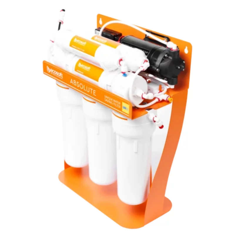 Система обратного осмоса Ecosoft Absolute с минерализатором и насосом на станине (MO675MPSECO) - фото 3 Система обратного осмоса Ecosoft Absolute с минерализатором и насосом на станине (MO675MPSECO) - фото 3