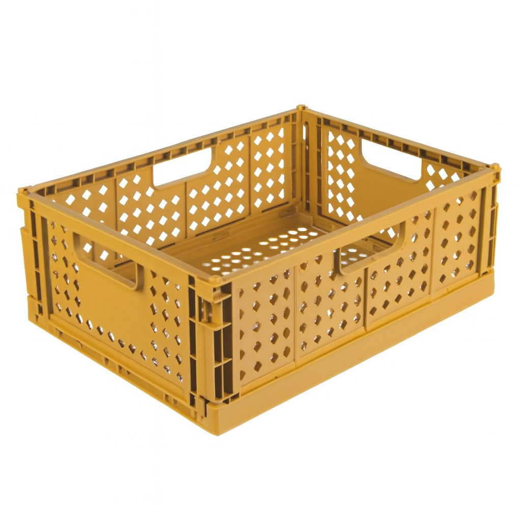 Ящик складной для вещей и продуктов R94306 34х25,5 см Желтый (31980358)