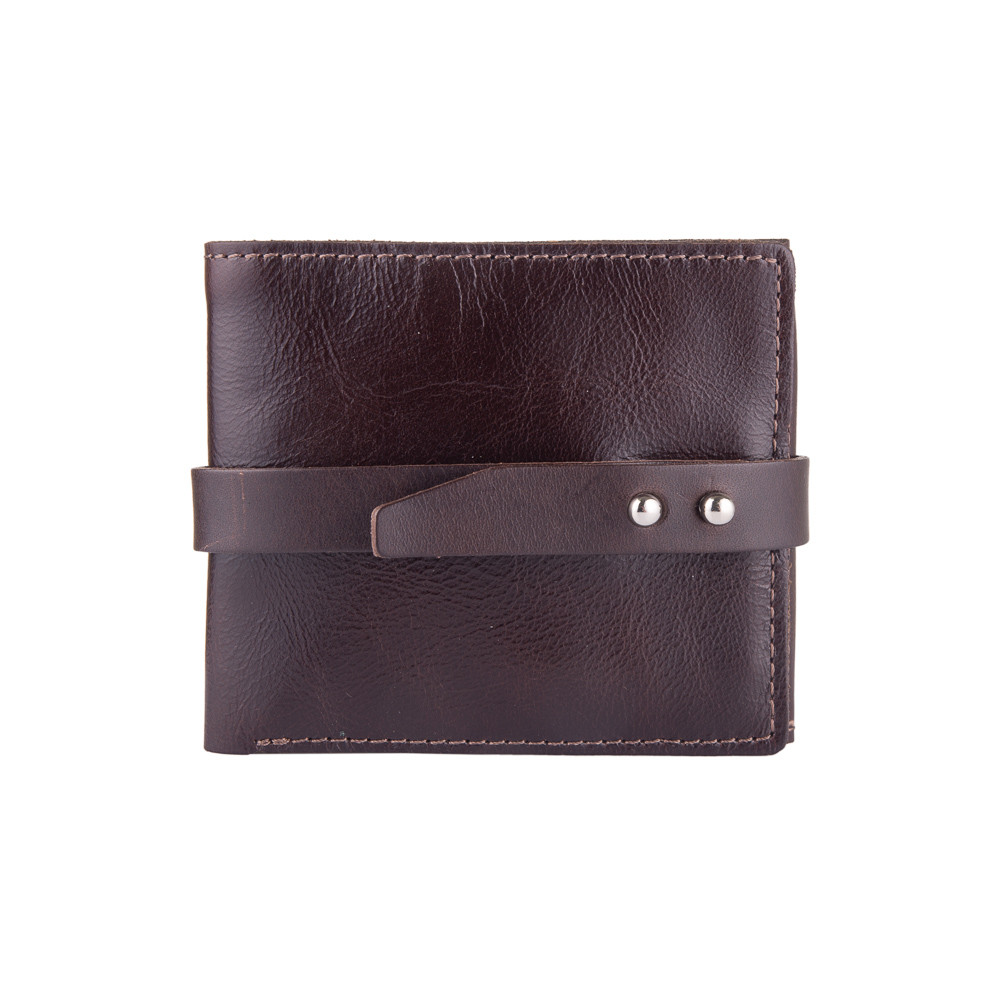 Кошелек из натуральной кожи на кобурном винте Коричневый (WP-07-C19-1314-000)