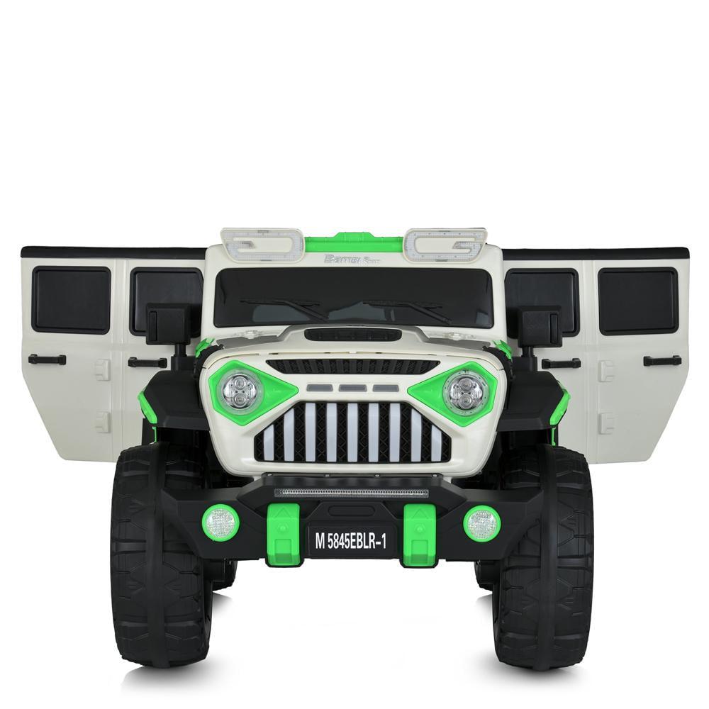 Дитячий електромобіль Bambi джип M 5845EBLR Білий - фото 2