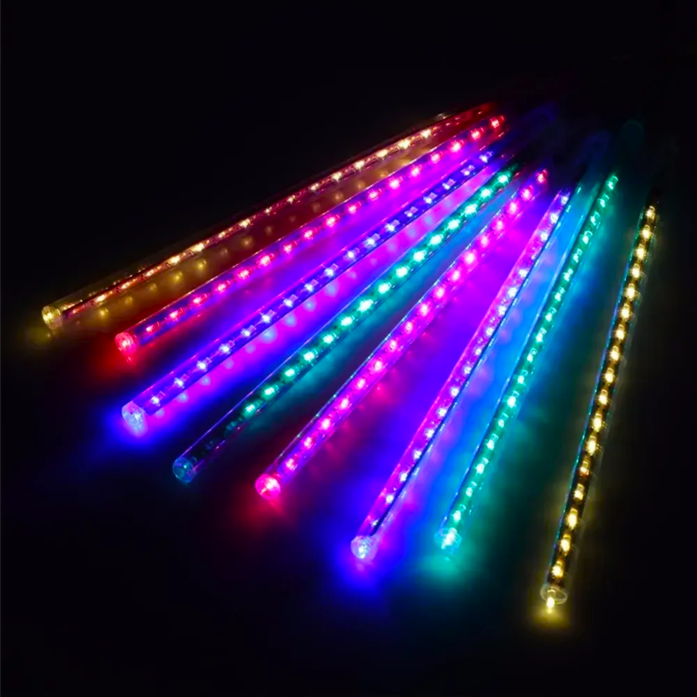 Гірлянда RGB Таючі бурульки LED 3 м 8 бурульок по 50 см Різнокольоровий (234560611) Гірлянда RGB Таючі бурульки LED 3 м 8 бурульок по 50 см Різнокольоровий (234560611)