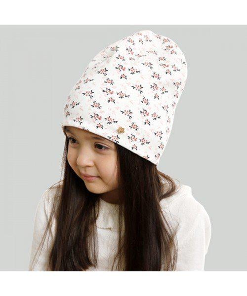 Шапка дитяча Elf Наталка Квіти р. 48 Молочний (OK002350)
