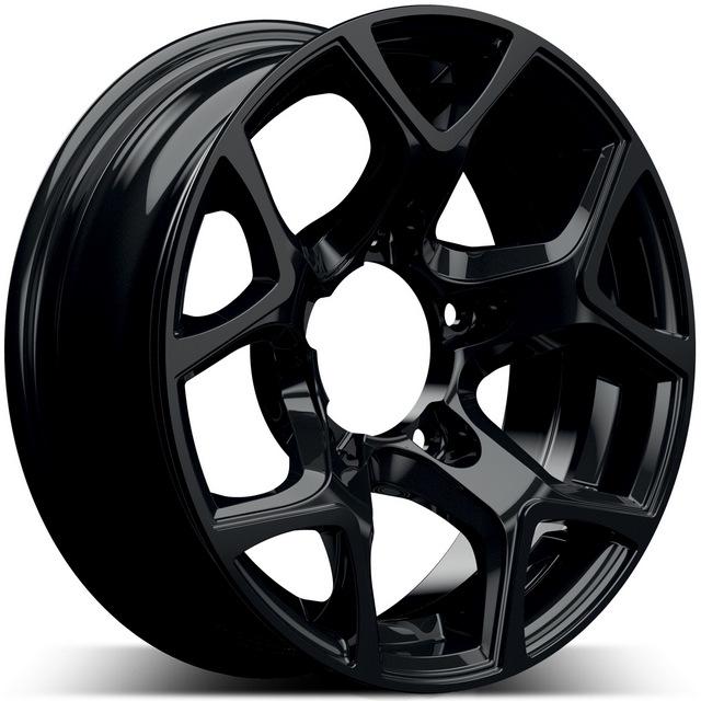 Диски литі GMP Italia SJ15 5.5x15 5x139.7 ET5 DIA108.1 Gloss Black (1002072018)